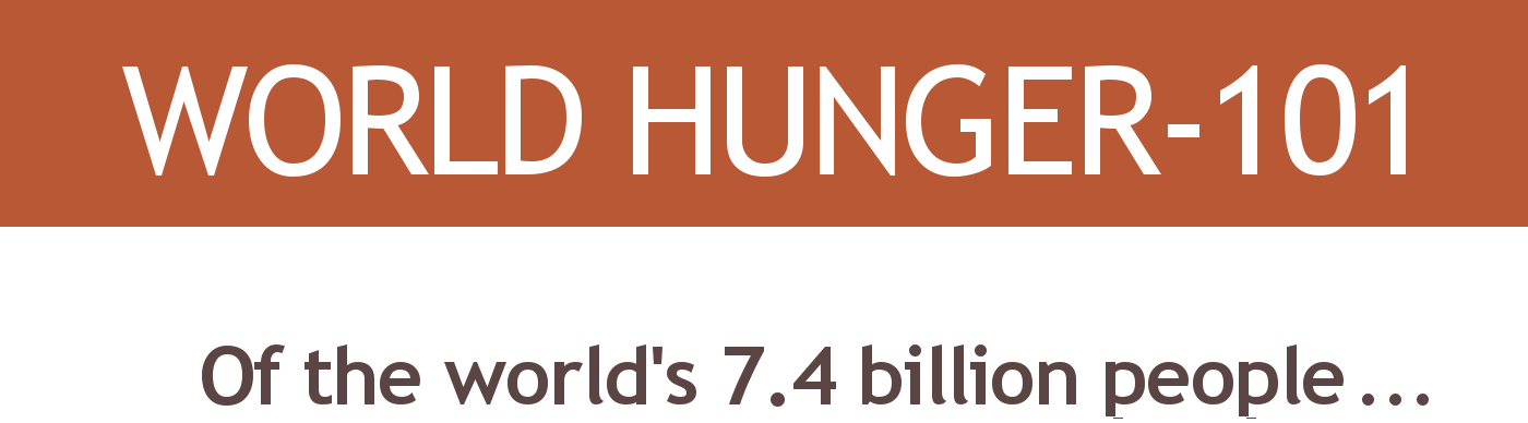 World Hunger the basics