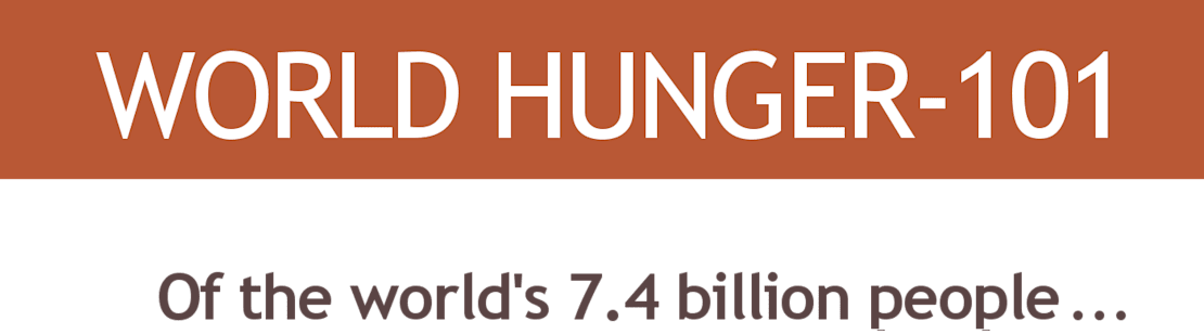 World Hunger the basics